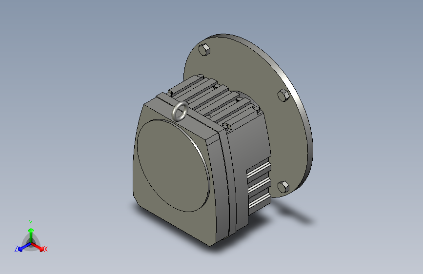 CQGRR斜齿轮减速电机GR107R77-Y15-4P-528-M1_GRF斜齿轮减速机-AA200T