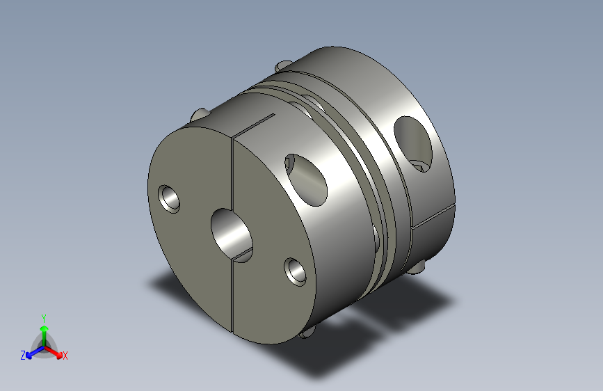 CYH002-联轴器-DBM01-D40-d10-e14-怡合达003400