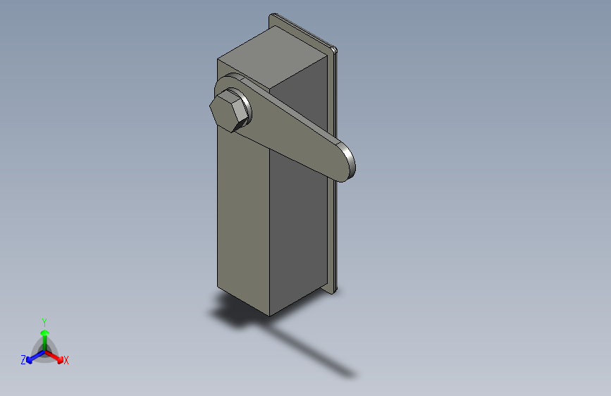 CZXD-MS713门锁B(默认)-1-F