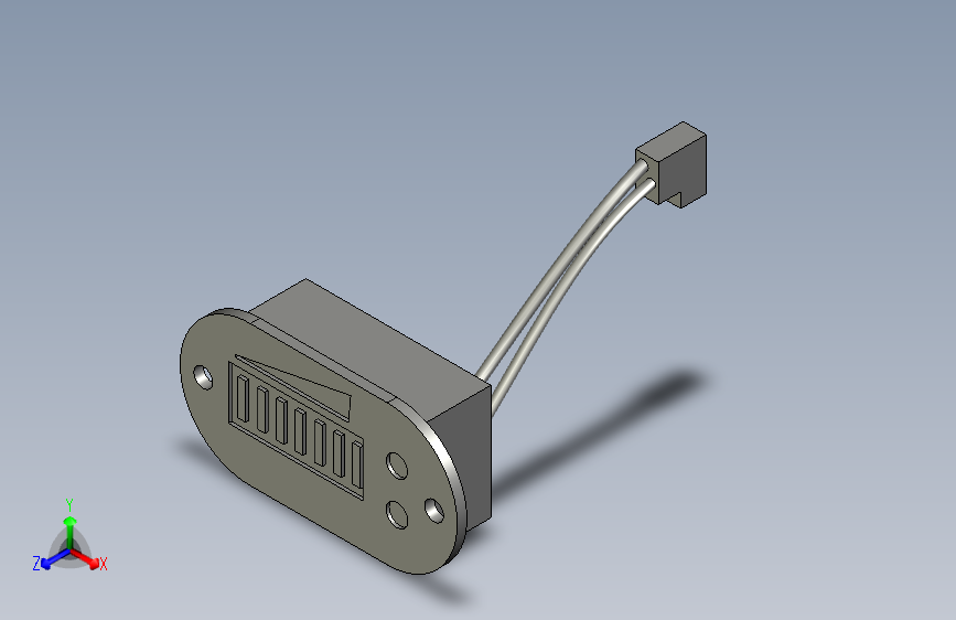 DB01蓄电池电量表