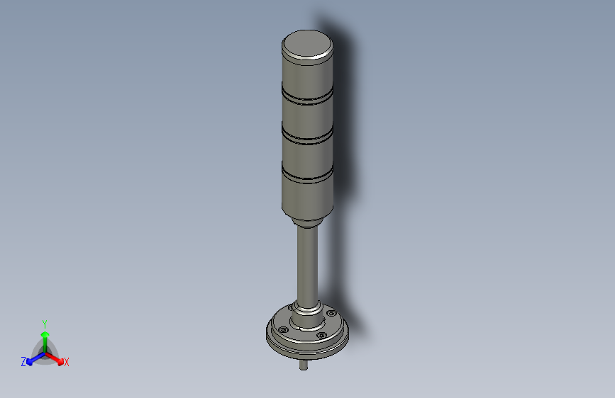 DK218010Y-01-10-00三色灯装配体