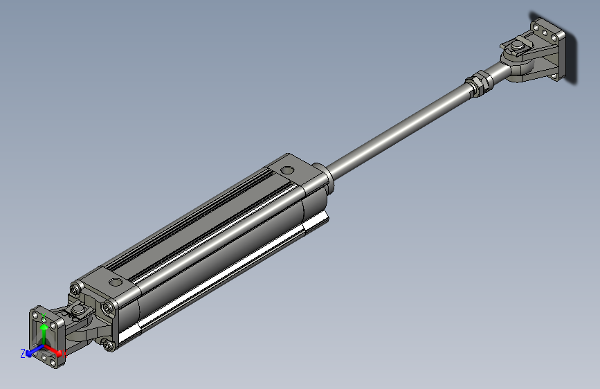 DK219007Y-08-00气缸组件装配体