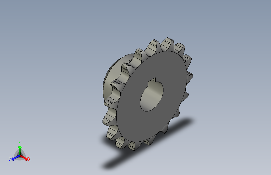 DLC18MN-03-01-05取料台从动链轮-10A-17T