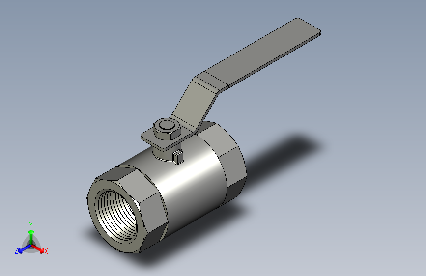DN25广式球阀内丝