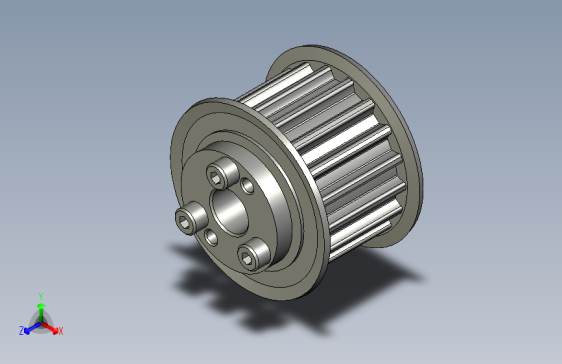 ECF12-S8M250-18-E-d12同步带轮