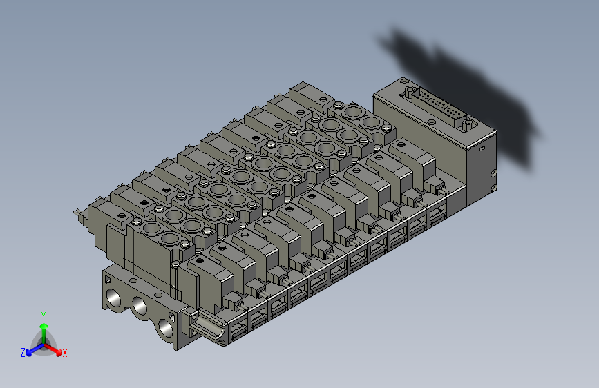 F1-10位电磁阀组