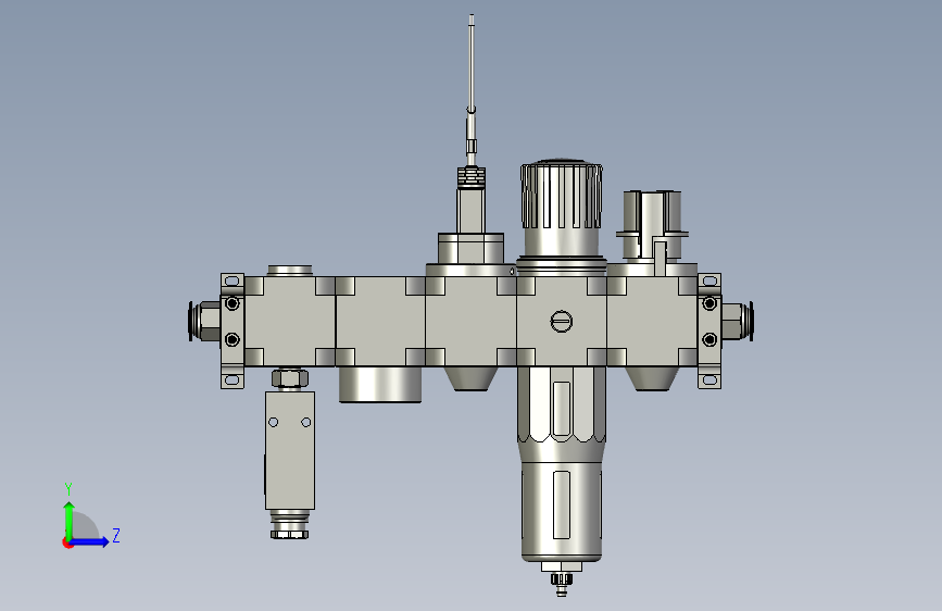 FESTO185787_LFR-1_2-D-MIDI-KG 左侧视图