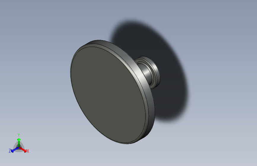 带法兰的转向节主销