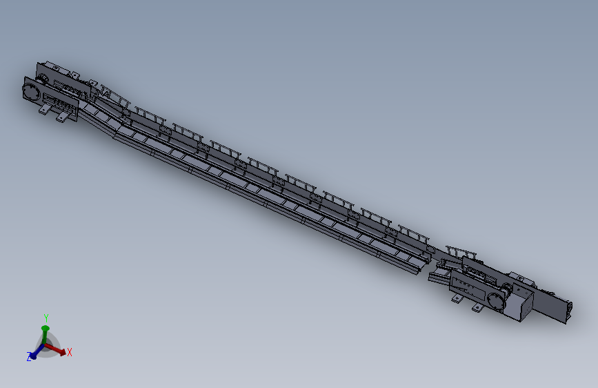 SGZ-800 1050刮板输送机设计+SolidWorks三维模型=======wb100