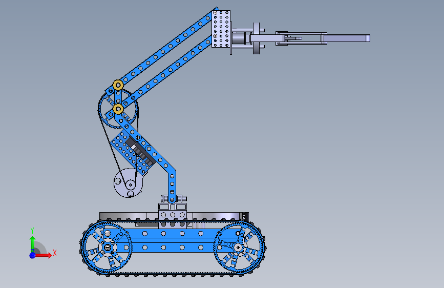 机械臂坦克机器人
