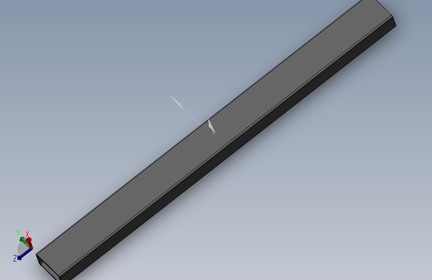 方通40×20×2.0x440（普通钢)