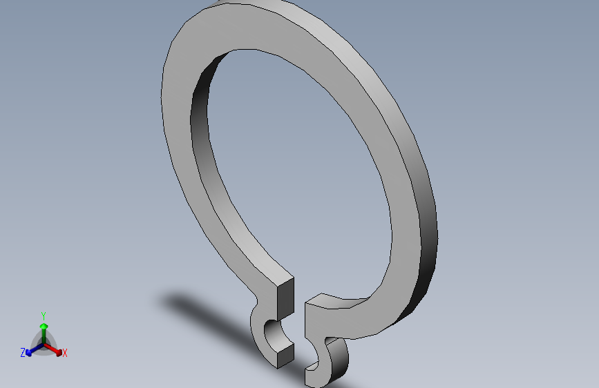 GB／T894。1轴用弹性挡圈A型8(65Mn)