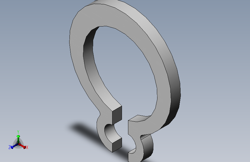 GB／T894。1轴用弹性挡圈A型5(65Mn)