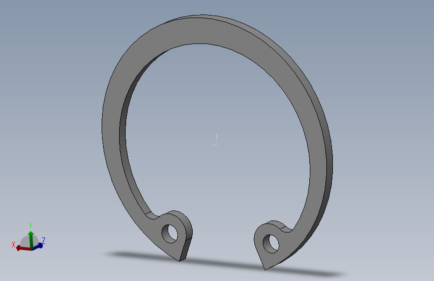 GB893．1-86孔用弹性挡圈A型26