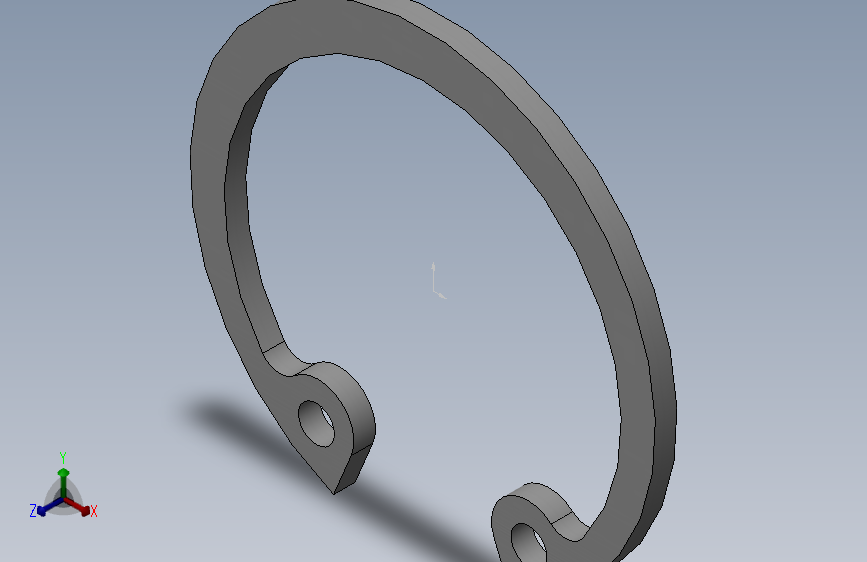 GB893．1-86孔用弹性挡圈A型24(65Mn)
