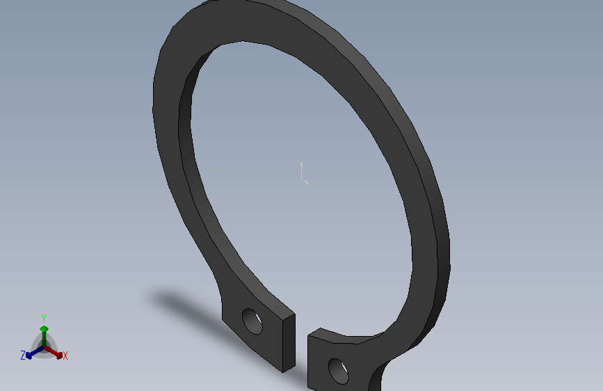 GB894．2-86轴用弹性挡圈B型25