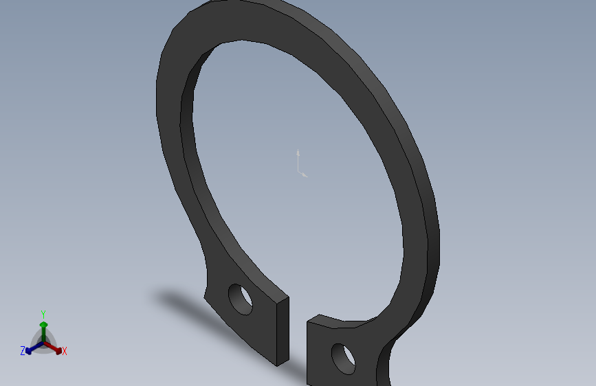 GB894．2-86轴用弹性挡圈B型20