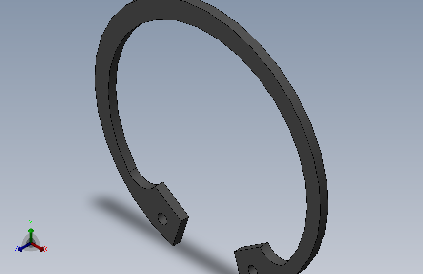 GB893．2-86孔用弹性挡圈B型68