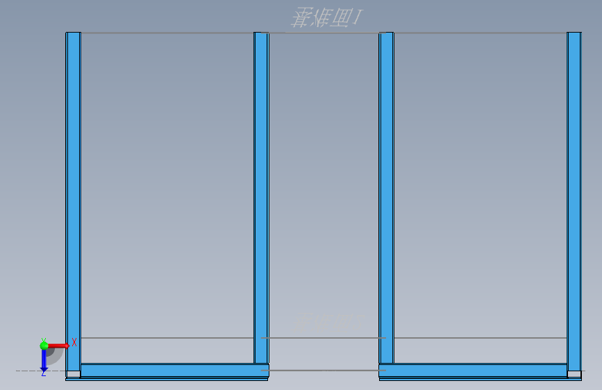 工作台 俯视图