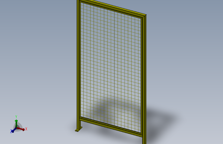 2x1米方形围栏（焊接）
