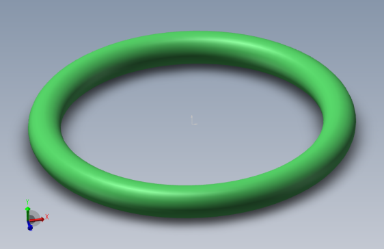 氟胶O型圈绿色外径95x10D