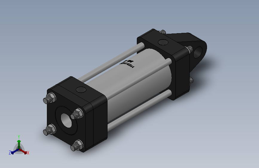 HOB-CA单耳环型中高压油缸[HOB-φ63×500-CA]_缸体