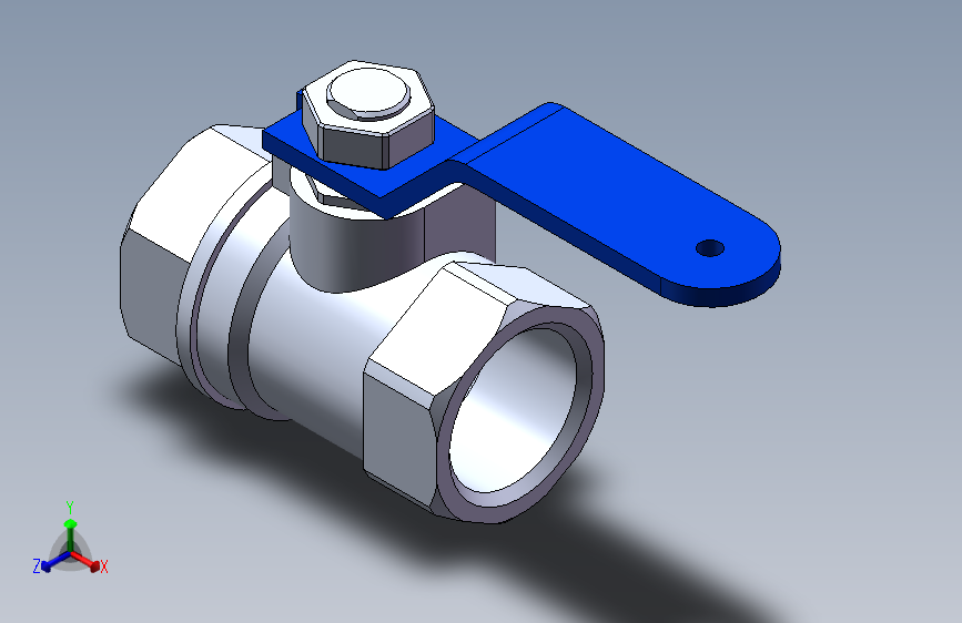 SUS304 二片式球阀 Q11F-2PC 0.5-2in