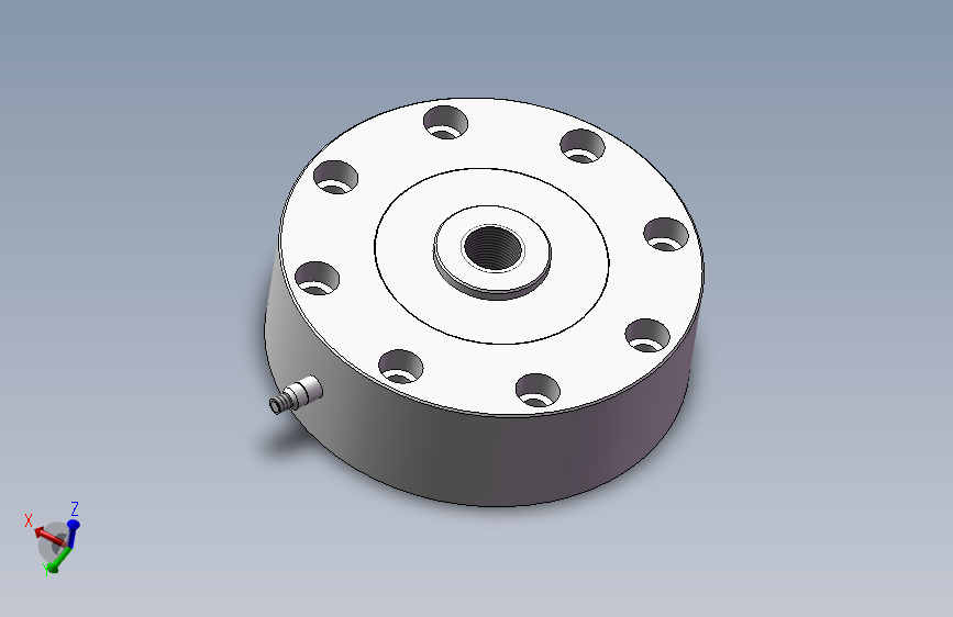 轮辐式压力传感器 0-2T_M16X1.5