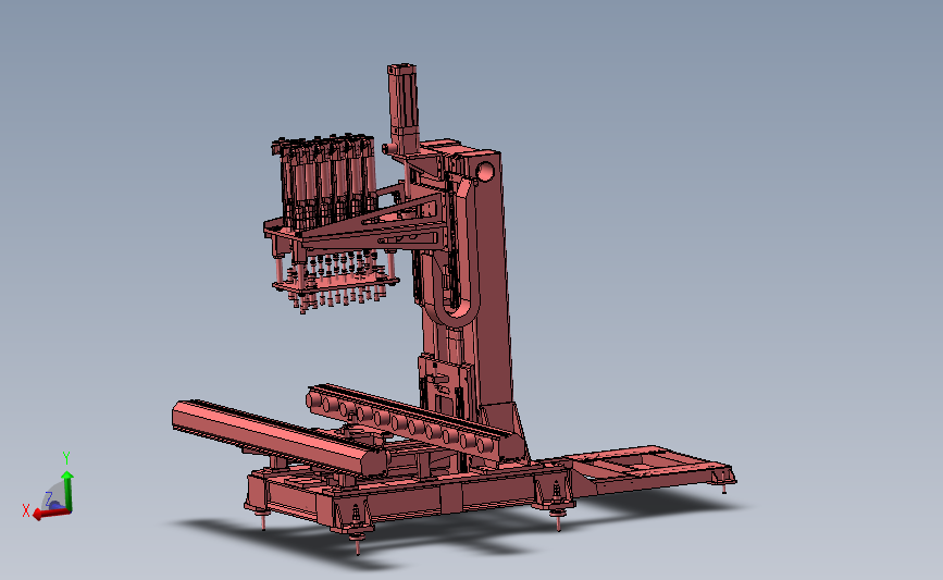 自动拧螺丝机3D数模图纸 Solidworks设计 附STP