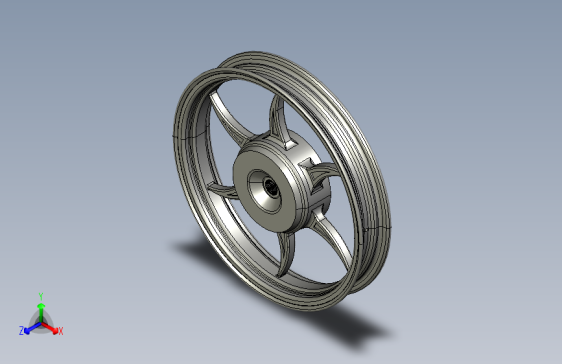 A0004086-14英寸后轮轮毂