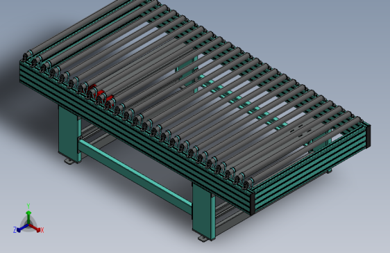 线轴滚筒输送机
