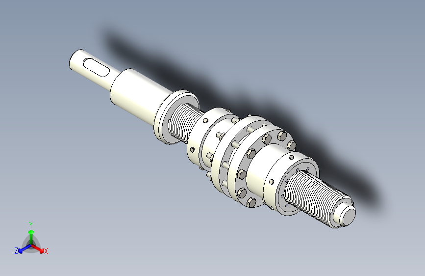 预紧式行星滚柱丝杠