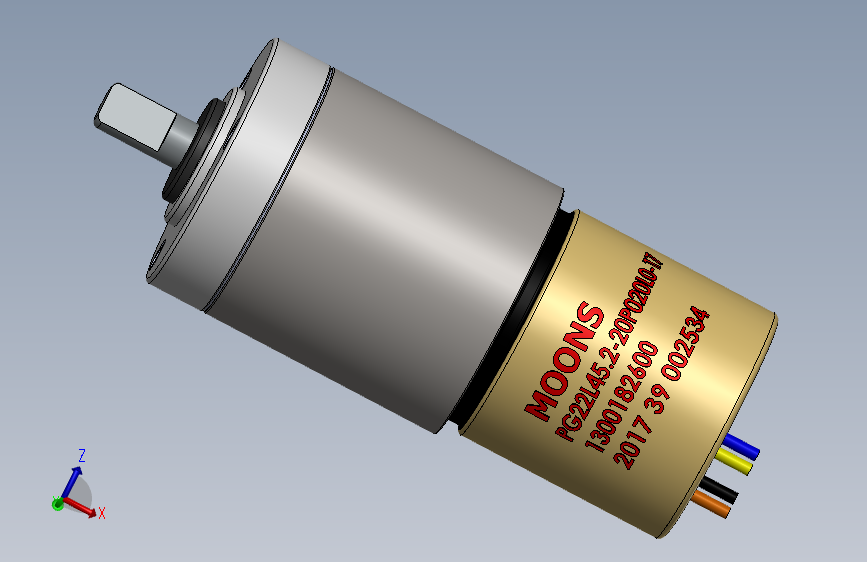 MOONS微型步进电机