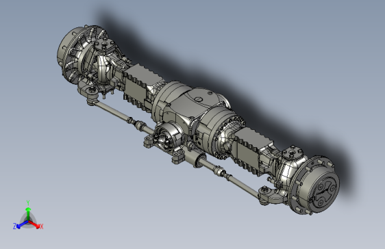 前转向驱动桥CA389891S