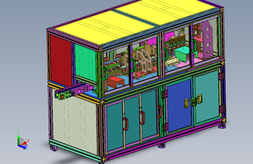 手机充电器测试装配体备 sw24+bom