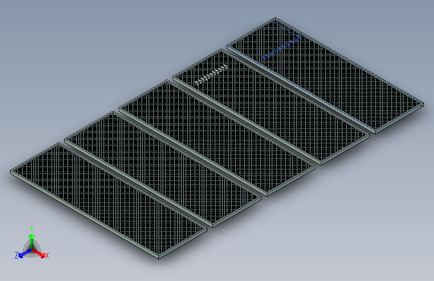 开关模块 8x3 英寸