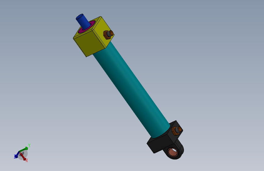 液压缸（端盖固定式）35x20x230mm