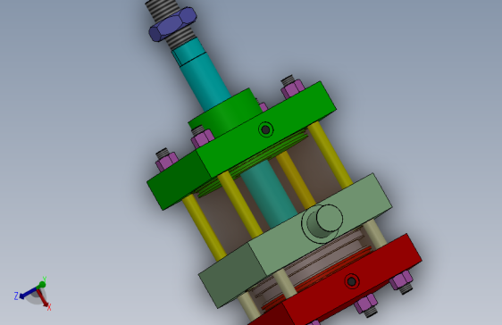 双作用气动缸（拉杆-耳轴安装）160x40x120mm