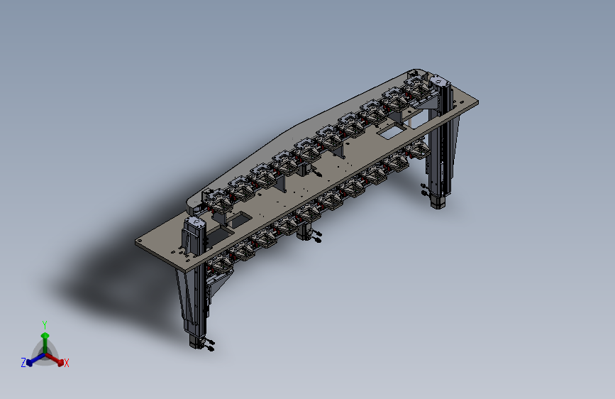 基于同步带传动的治具回流机构