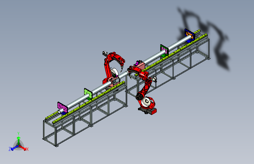 钢管对接焊接专机设计