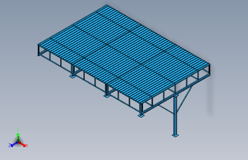 钢结构标准化加工棚