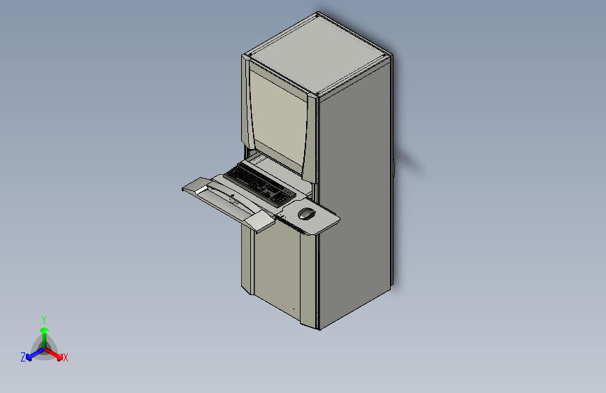 工业电脑与操作平台一体化设计