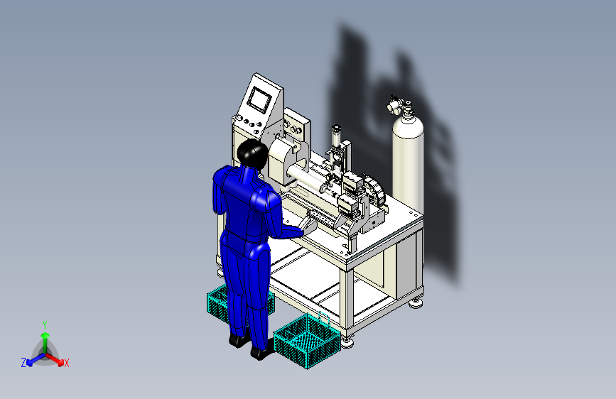 滚筒轴焊接专机