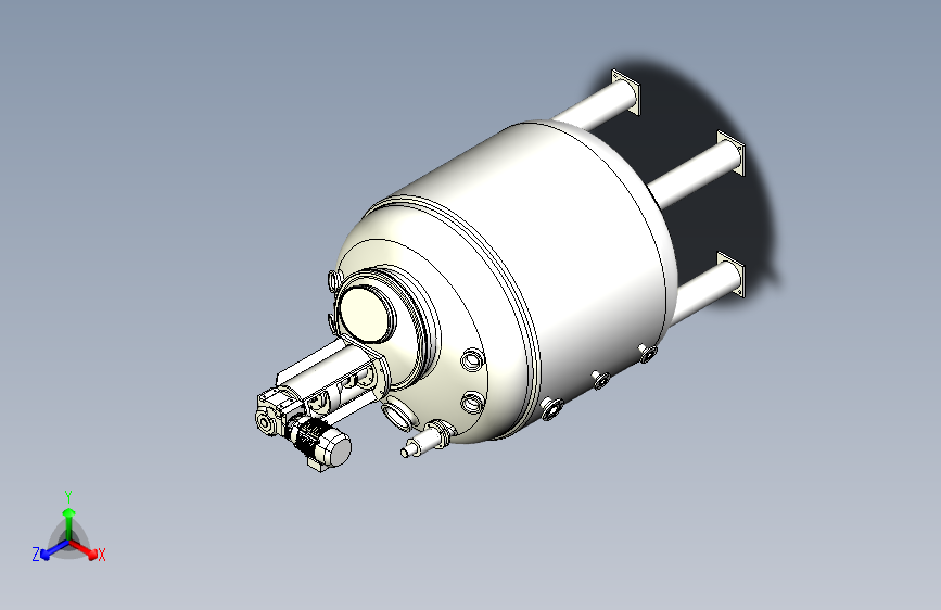 混凝土搅拌罐设计