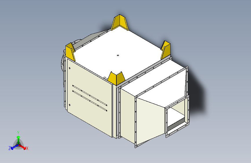 活性炭过滤箱1200X1200X1200