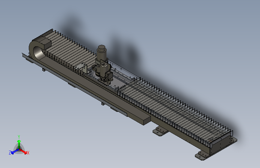 机器人第七轴3.4米行走轨道