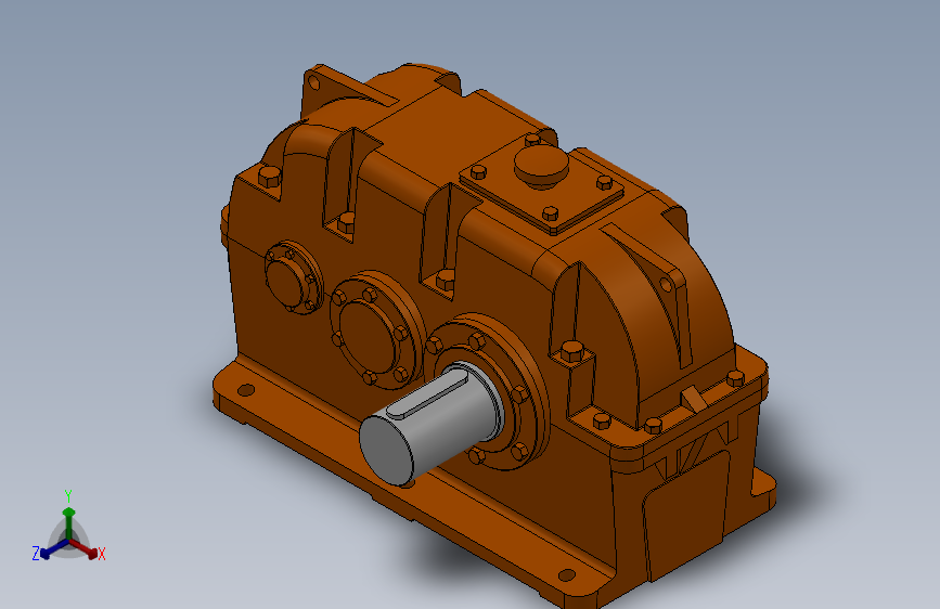 两级圆柱齿轮减速机[ZLY180-20-Ⅰ]