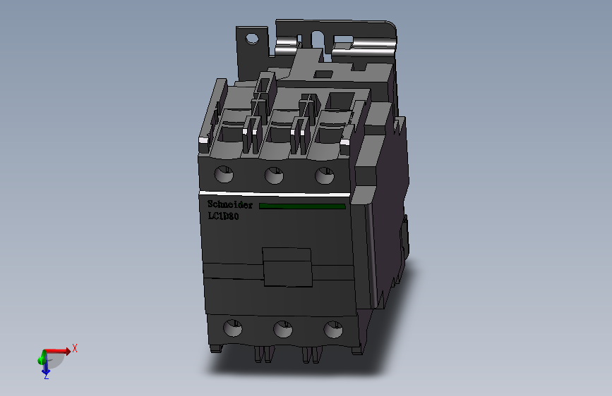 施耐德LC1D80 接触器B
