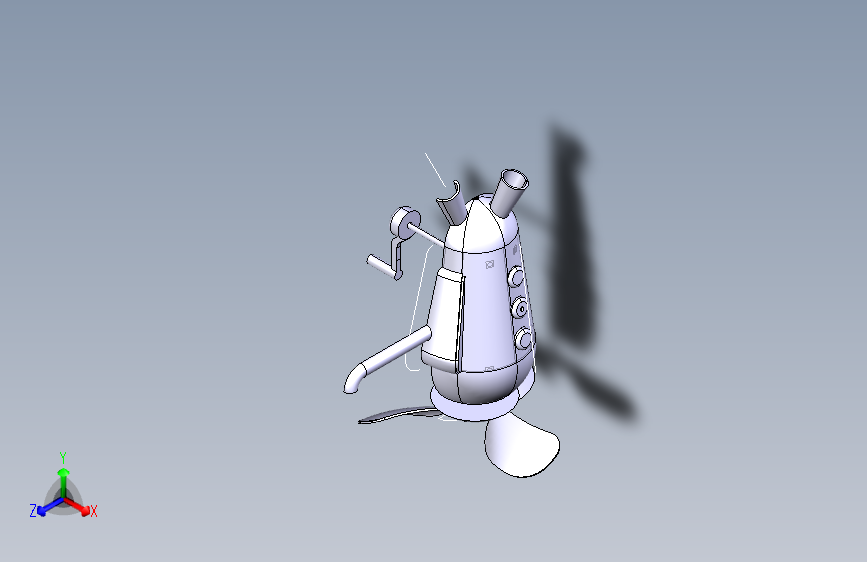 潜艇型手摇风扇-- 576633--5