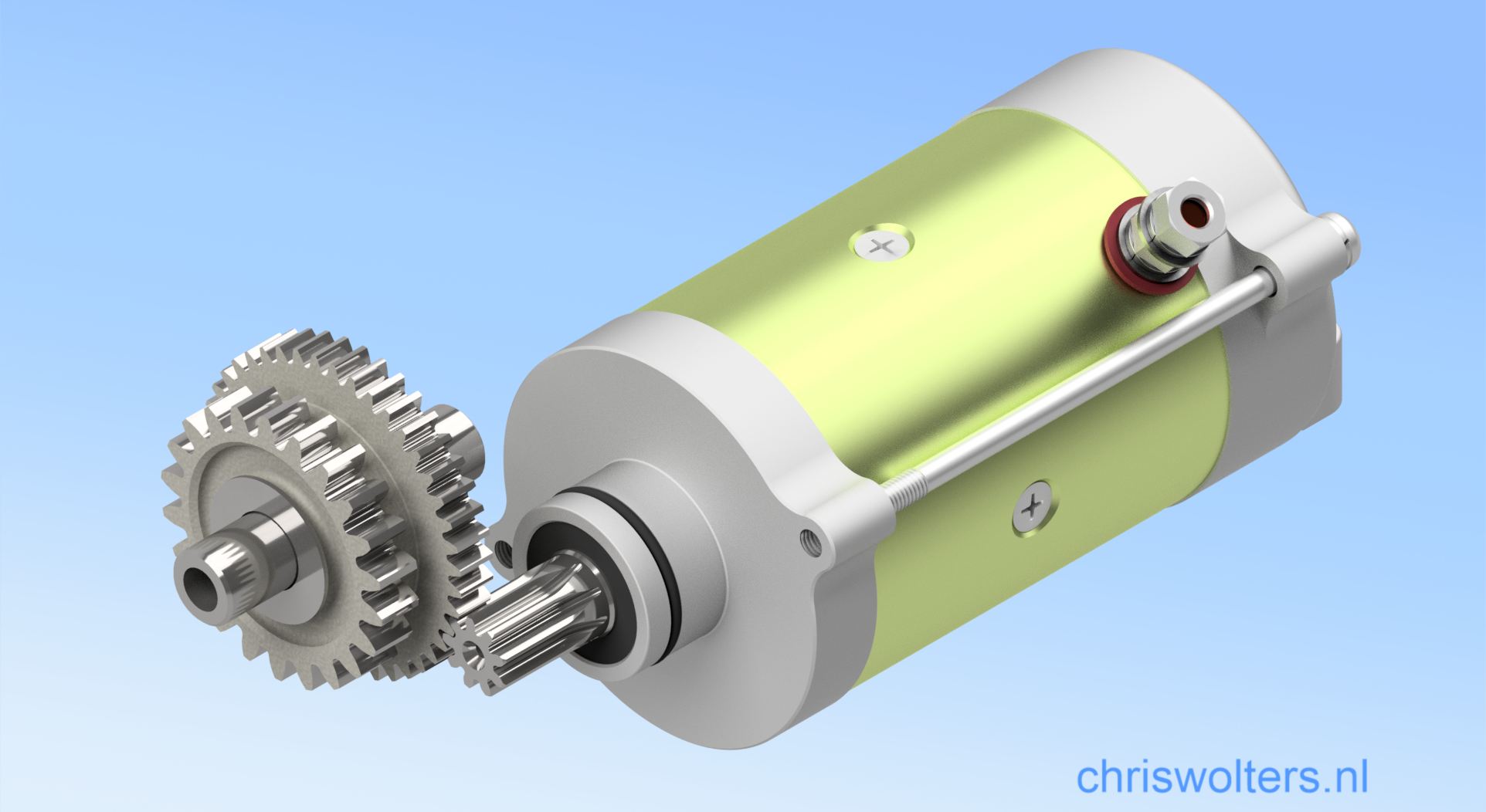 铃木 GT750 起动机